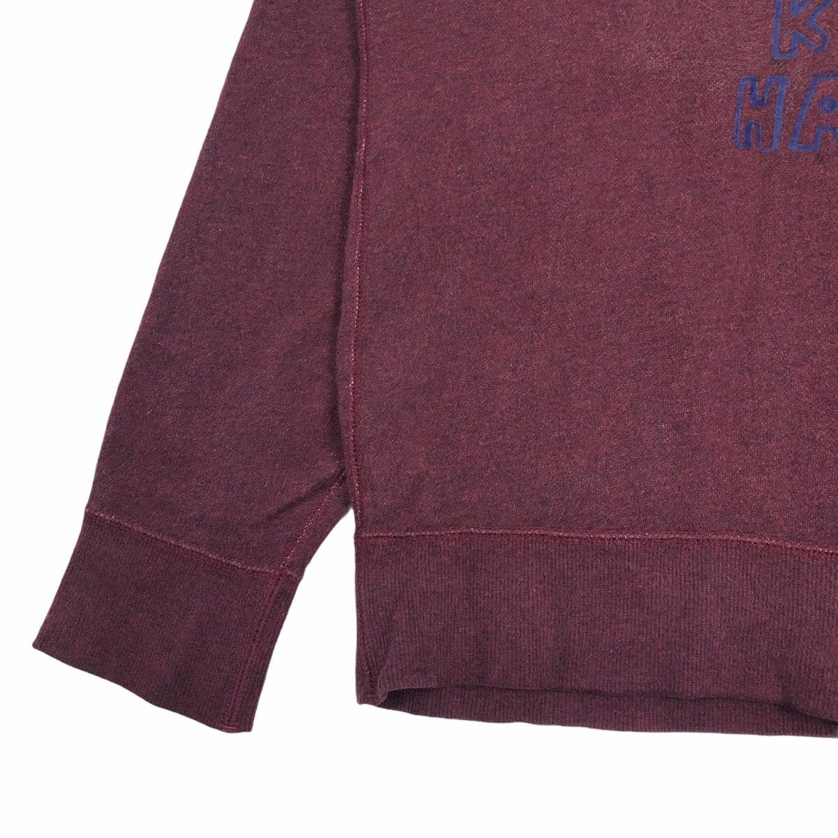 Japanese Brand Keith Haring Uniqlo Crewneck Sweatshirt Embossed Logo Size US L / EU 52-54 / 3 - 3 Thumbnail