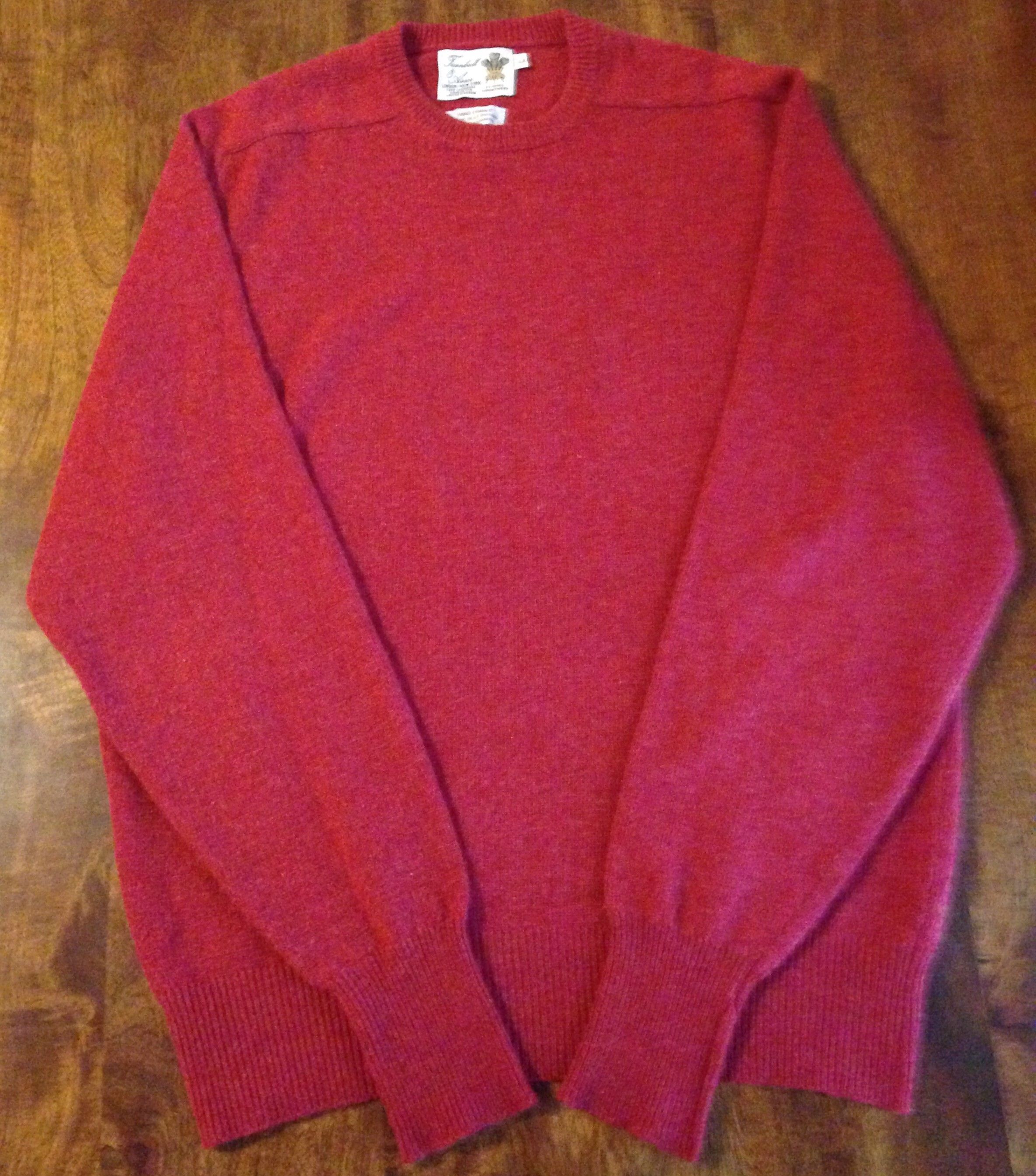 Turnbull & Asser Red Cashmere Sweater Size US L / EU 52-54 / 3 - 5 Thumbnail