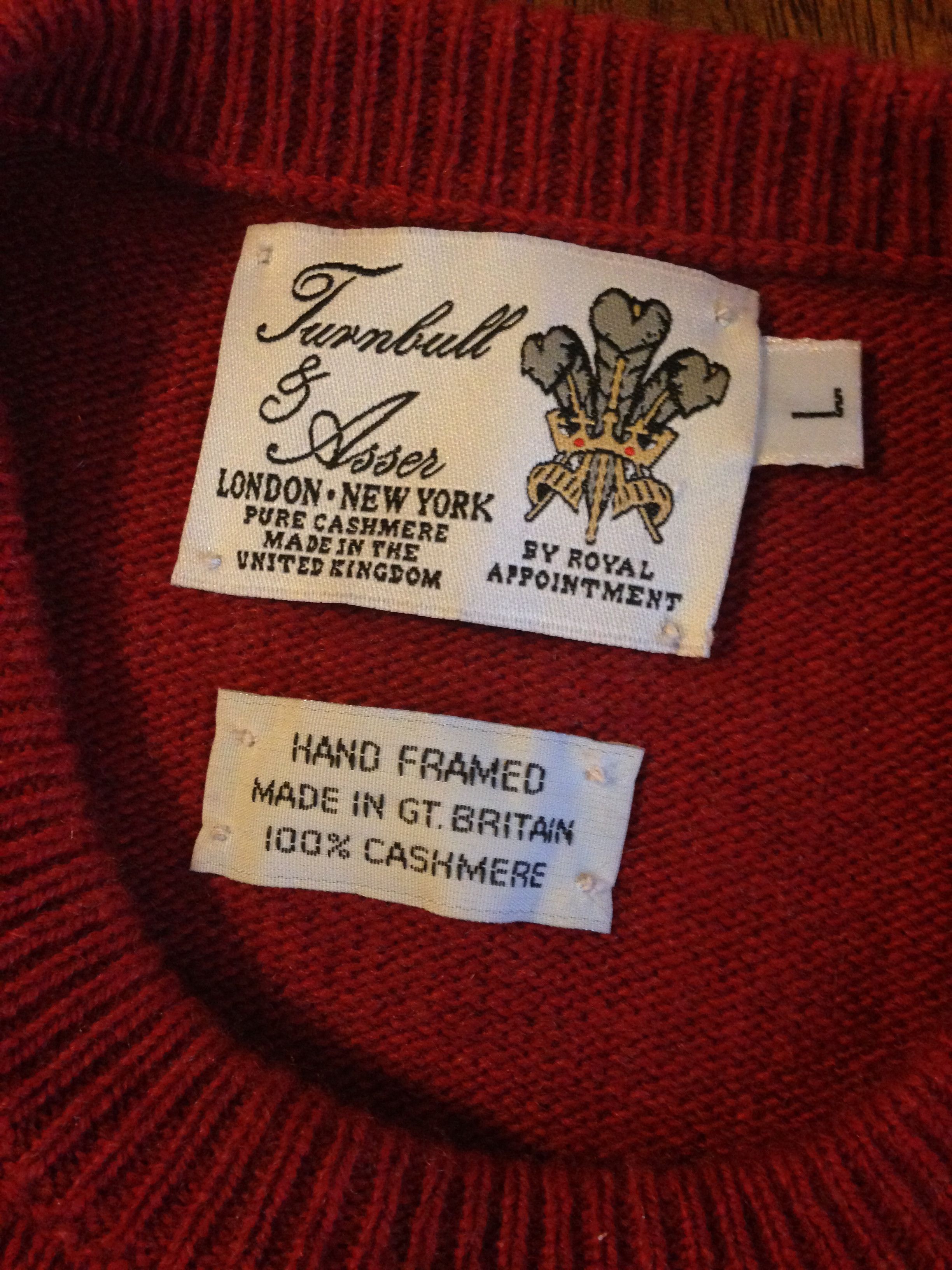 Red Cashmere Sweater