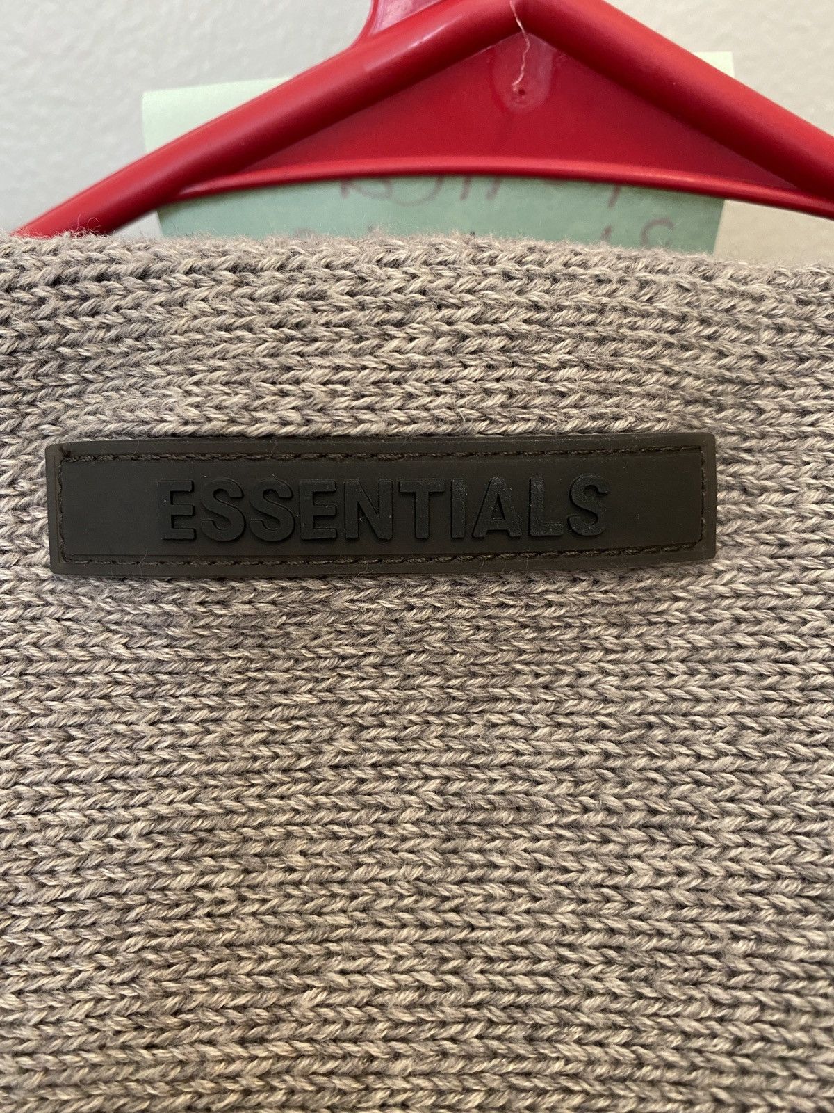 Essentials × Fear of God Fear of God Essentials Heather Oatmeal Knit Hoodie in XS Size US XS / EU 42 / 0 - 11 Thumbnail