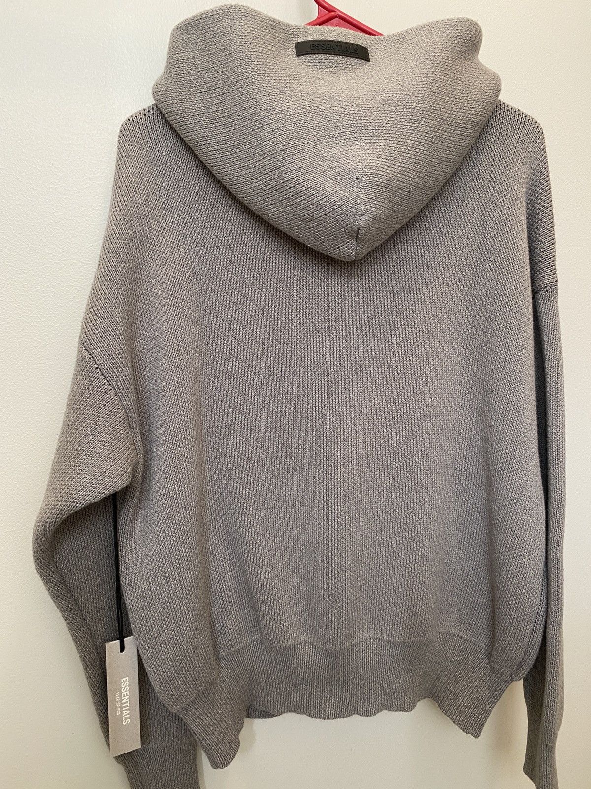 Essentials × Fear of God Fear of God Essentials Heather Oatmeal Knit Hoodie in XS Size US XS / EU 42 / 0 - 3 Thumbnail