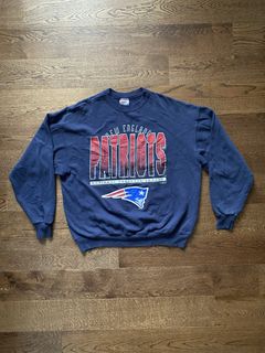 NEW ENGLAND PATRIOTS VINTAGE 90s PUMA NFL FOOTBALL SWEATSHIRT ADULT MEDIUM