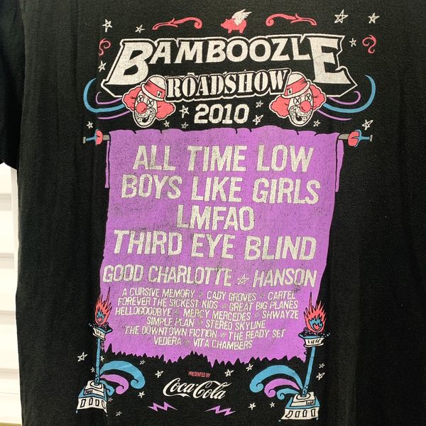 Vintage 2010 Bamboozle Tour Shirt Grailed