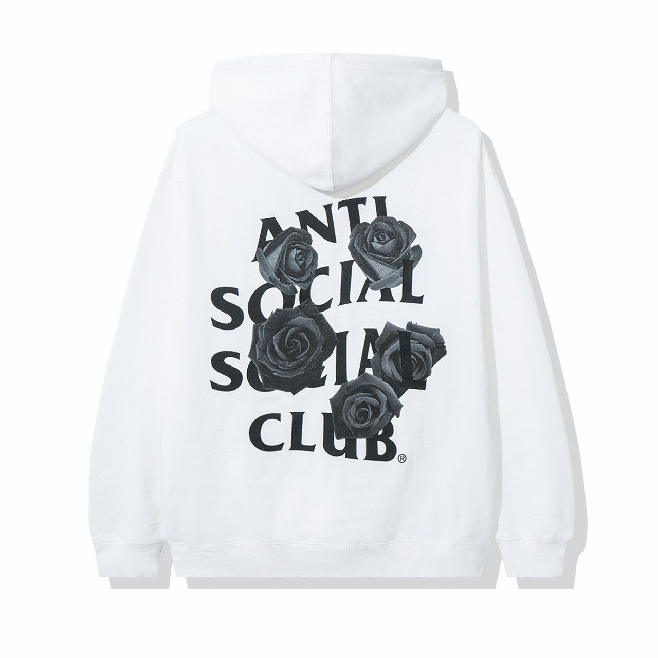 Anti Social Social Club Bat Emoji Hoodie White DS ASSC