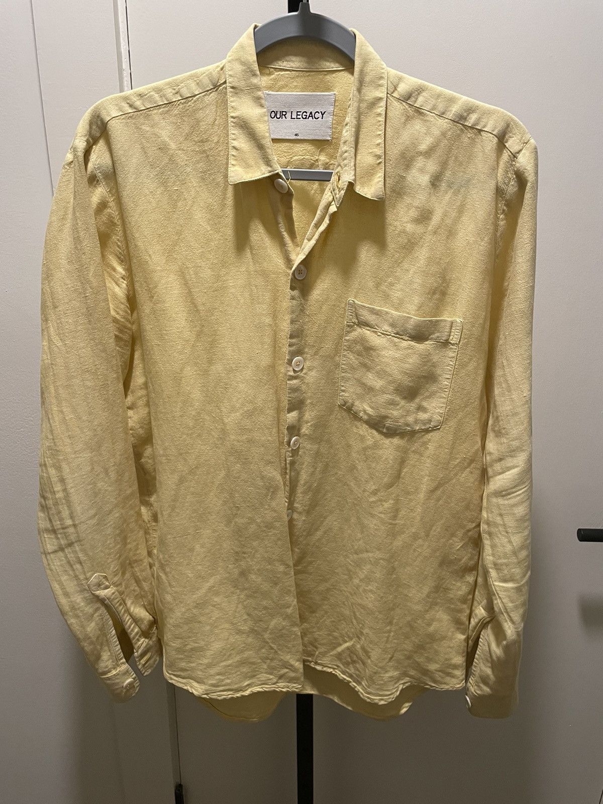 シャツ Our Legacy Cappuccino Linen Blend Shirt Our Legacy - Elder Oversized Cotton and Linen-Blend Shirt