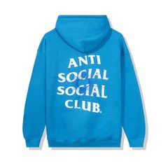 Anti Social Social Club Hoodie Navy | Grailed