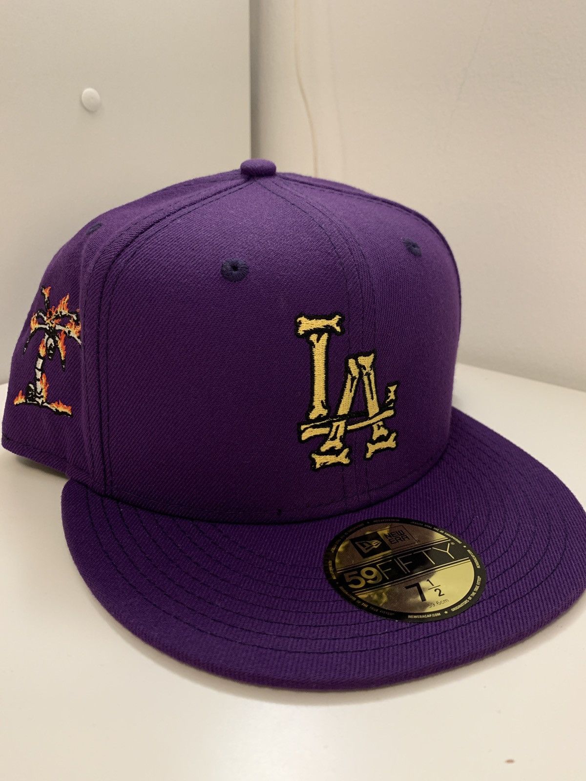 New Era LOSO NYC - LA Bones Fitted Hat | Grailed