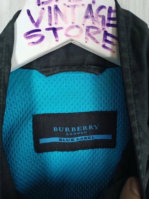 Burberry Vintage Burberry London Blue Label Jacket Size US L / EU 52-54 / 3 - 3 Thumbnail