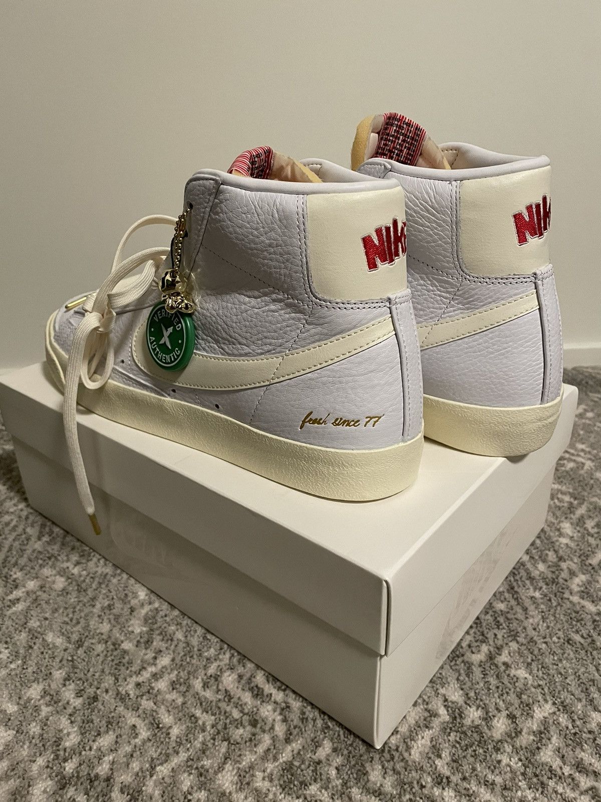Nike Blazer Mid ‘77 Vintage “Popcorn” Size US 12 / EU 45 - 4 Thumbnail
