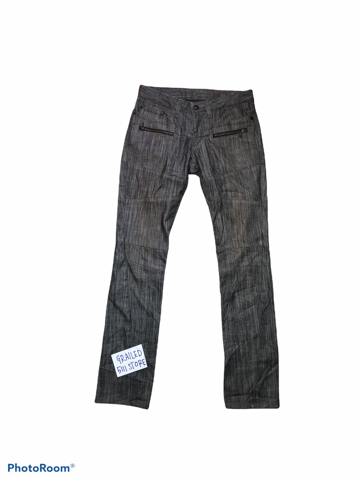 Japanese Brand Custom Culture Patches Zipper Denim Size US 30 / EU 46 - 1 Thumbnail