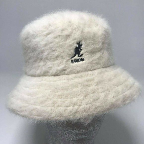 Kangol Men's Kangol White Lahinch Furgora Bucket Hat Grailed
