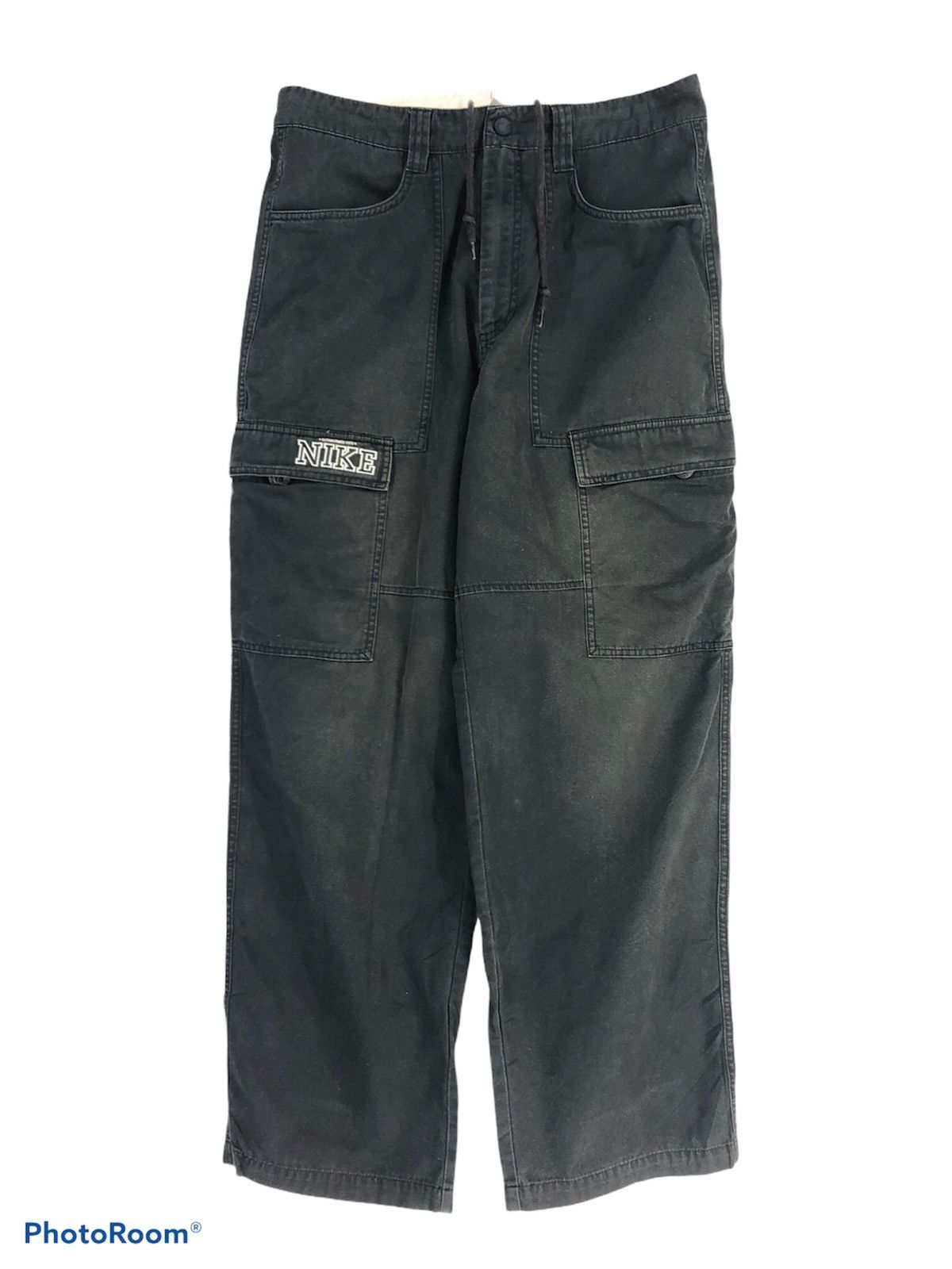Nike Nike Faded black cargo Pants #1795 Size US 34 / EU 50 - 1 Thumbnail