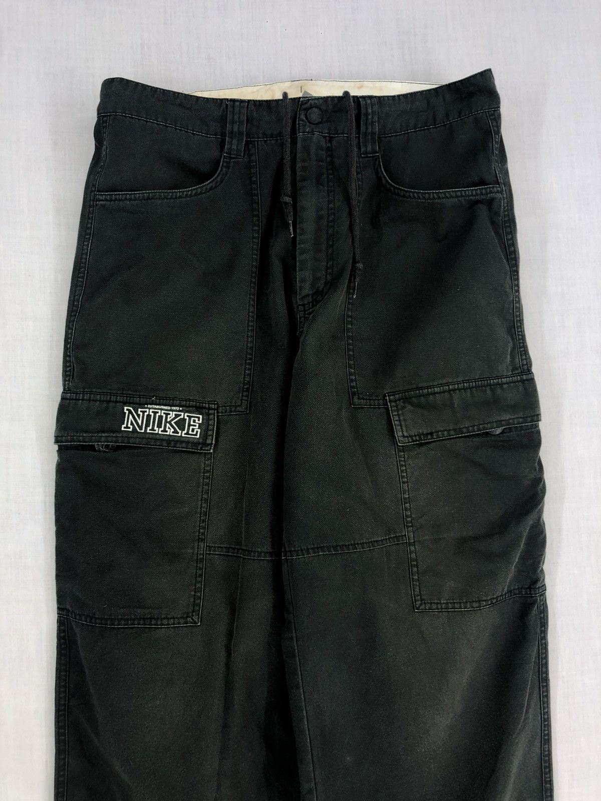Nike Nike Faded black cargo Pants #1795 Size US 34 / EU 50 - 3 Thumbnail