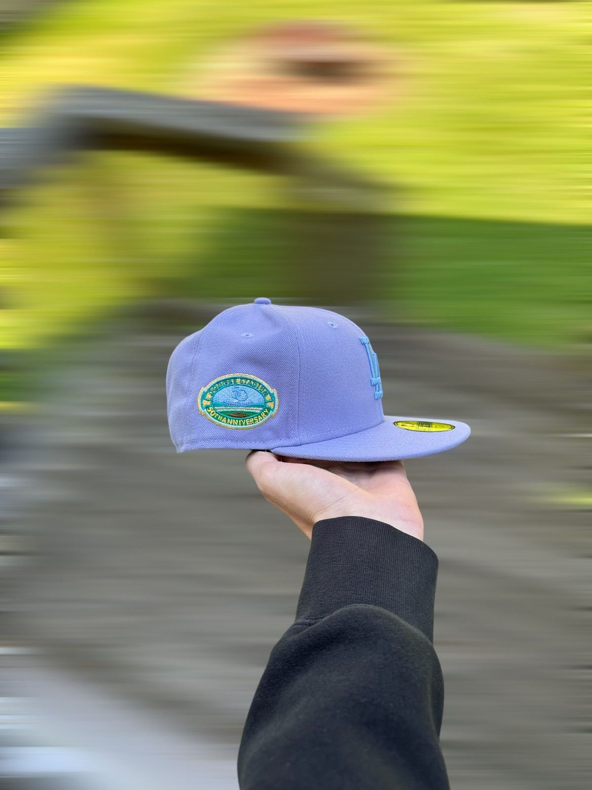 New Era Hat Club Exclusive Northern Lights LA Dodgers 7 1/4 Size ONE SIZE - 3 Thumbnail