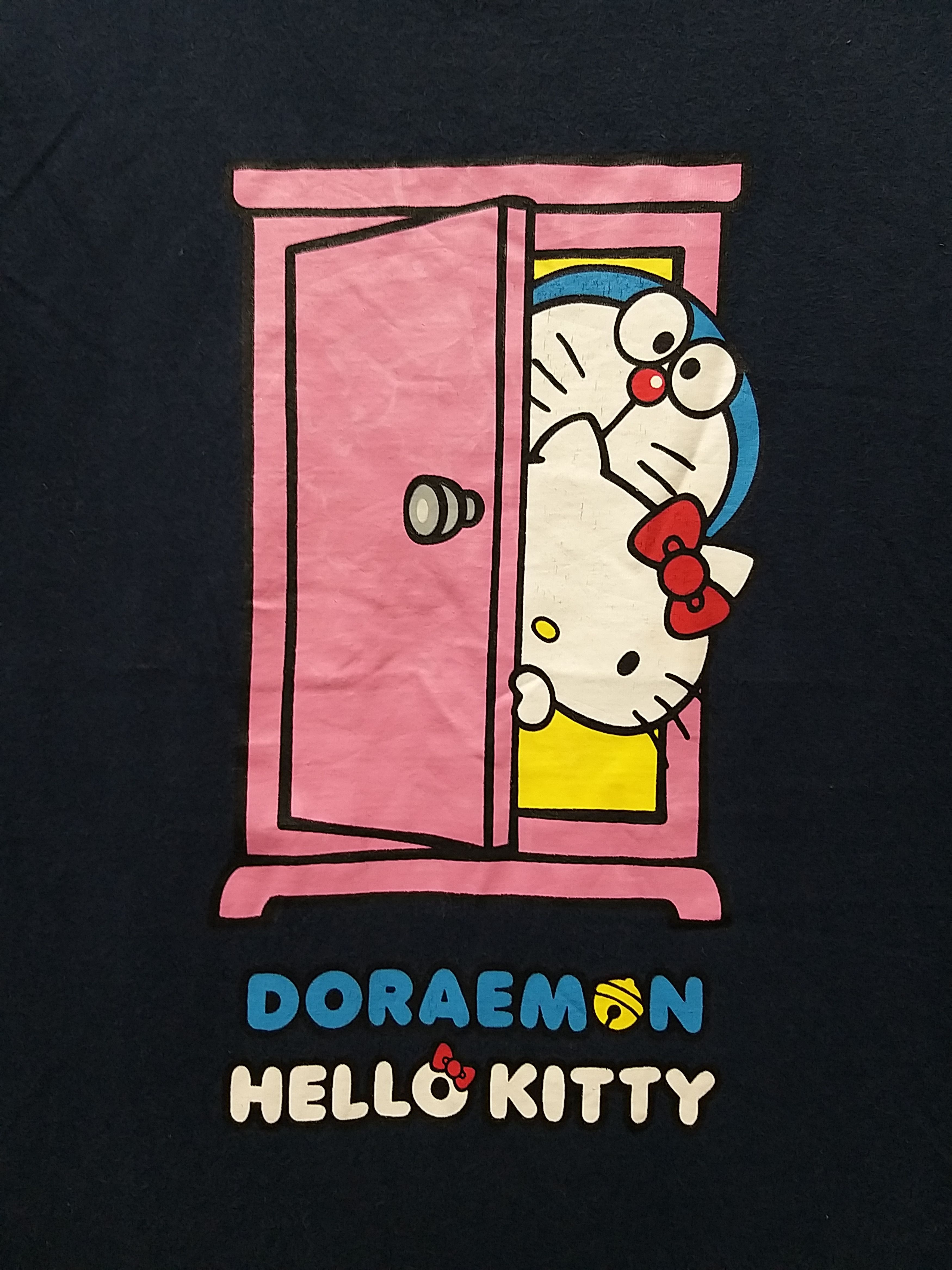 Anime DORAEMON X HELLO KITTY COLLAB by SANRIO T SHIRT Size US S / EU 44-46 / 1 - 3 Thumbnail