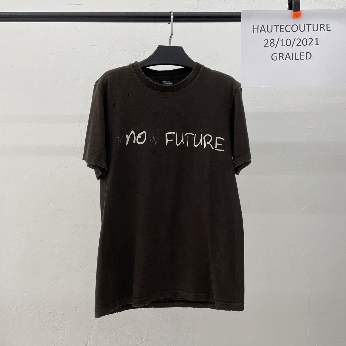 Number (N)ine NO FUTURE T-SHIRT Size US M / EU 48-50 / 2 - 7 Preview