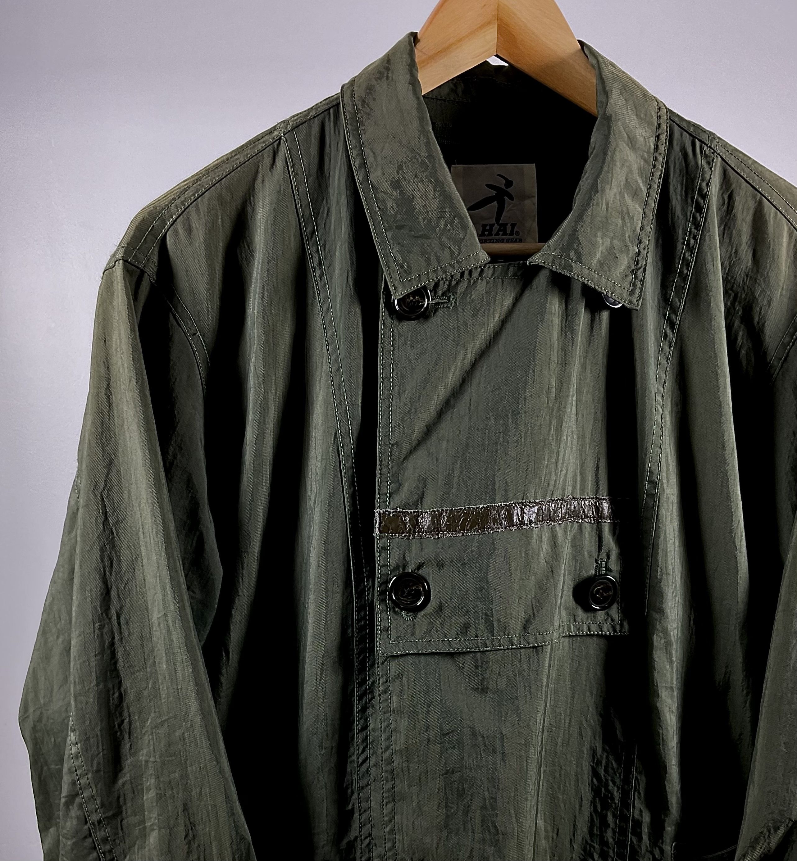 Hai Sporting Gear × Issey Miyake Hai Sport Gear hem Dyed Rain coat Size US M / EU 48-50 / 2 - 3 Thumbnail