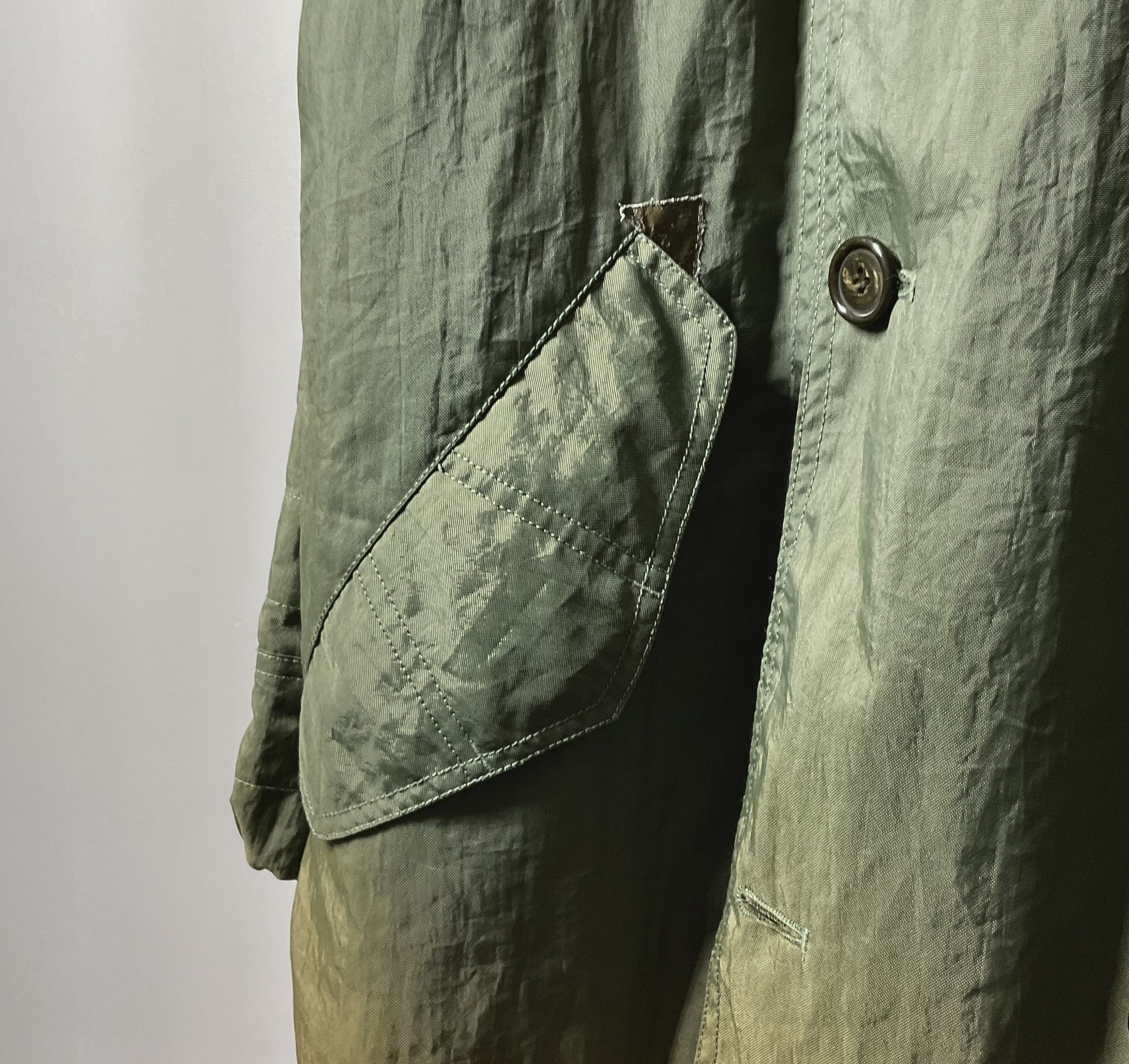 Hai Sporting Gear × Issey Miyake Hai Sport Gear hem Dyed Rain coat Size US M / EU 48-50 / 2 - 11 Thumbnail