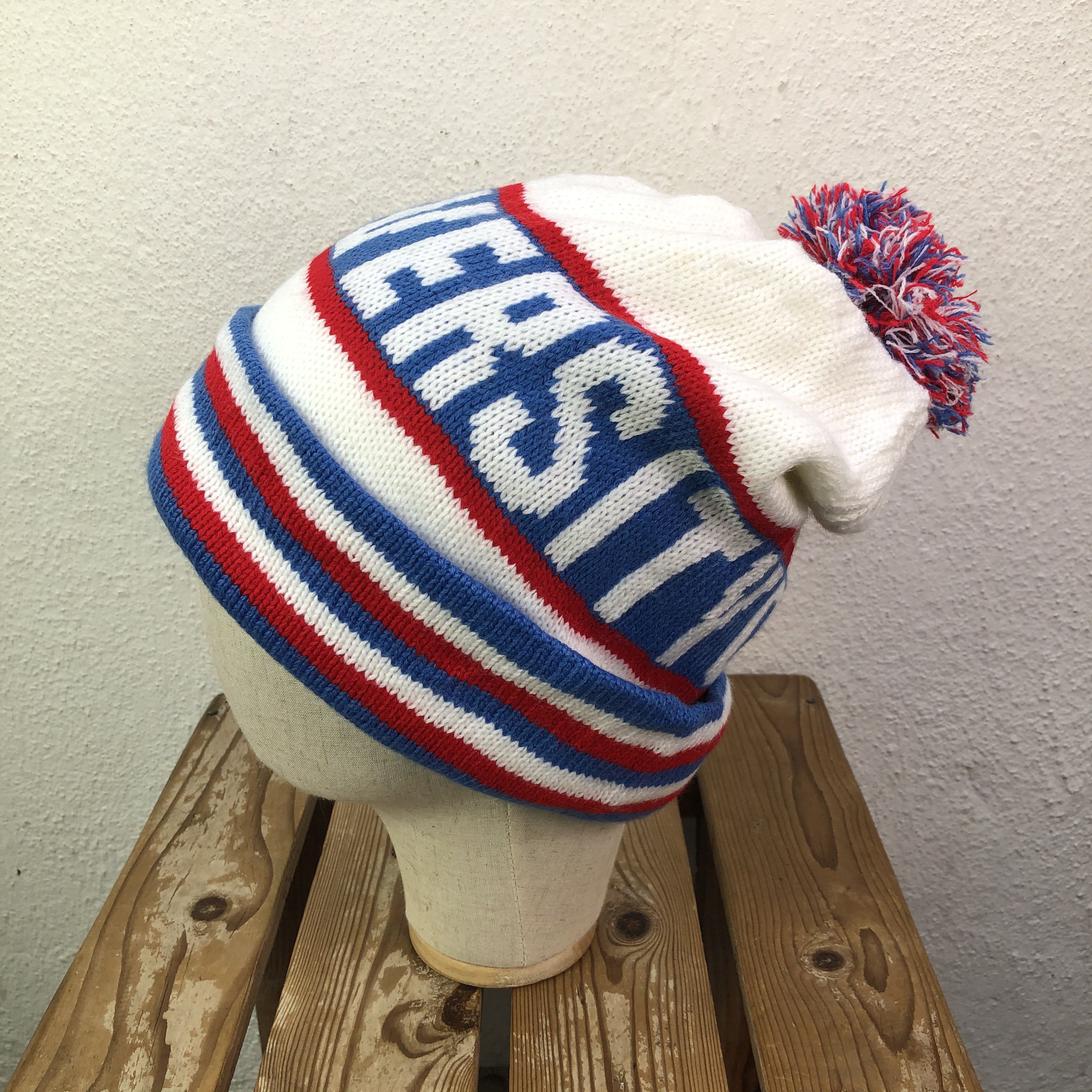 Japanese Brand Verhicle University College Beanie Hat Snow Winter Ski Size ONE SIZE - 5 Thumbnail