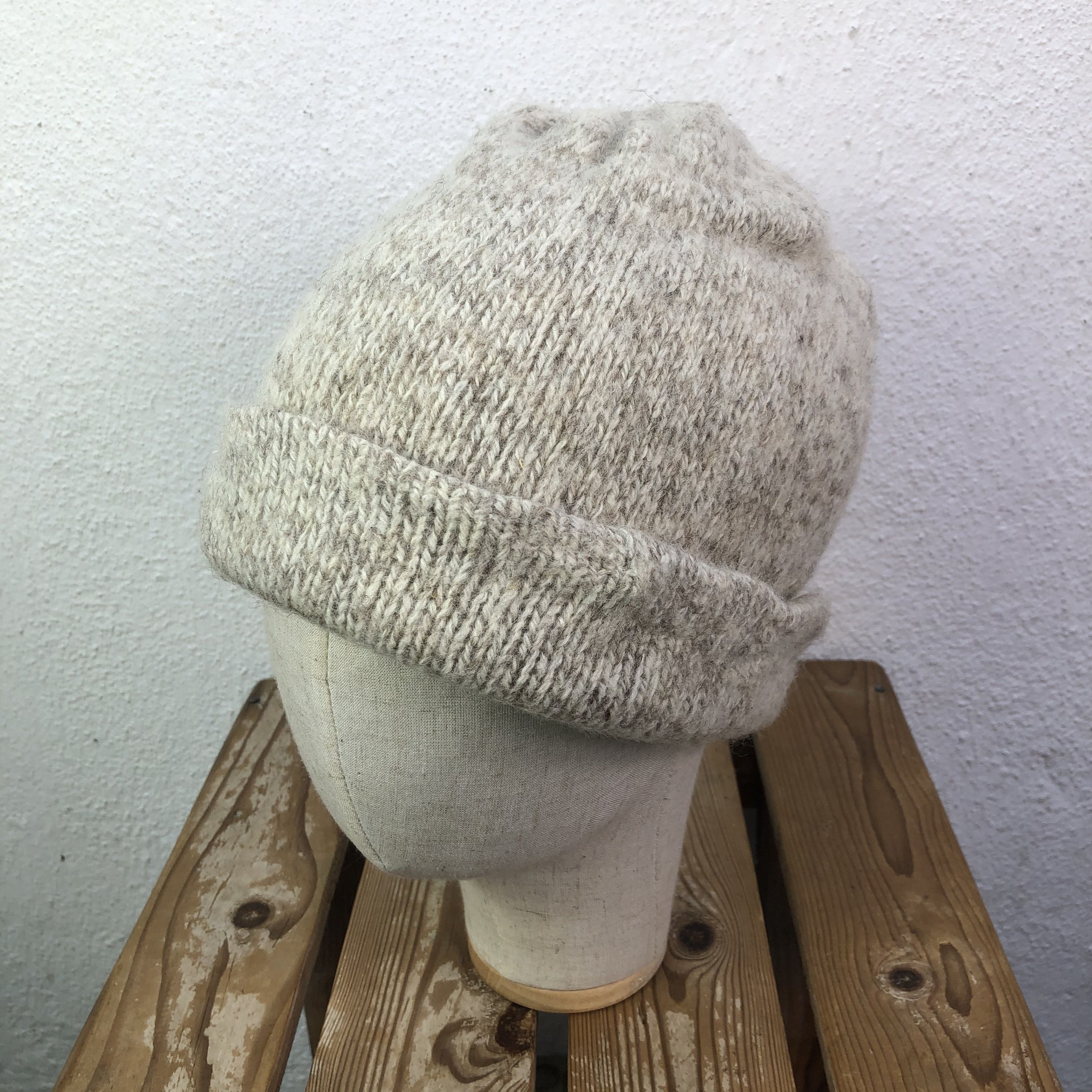 Vintage Vintage Wool Beanie Hat Made in usa Size ONE SIZE - 2 Thumbnail