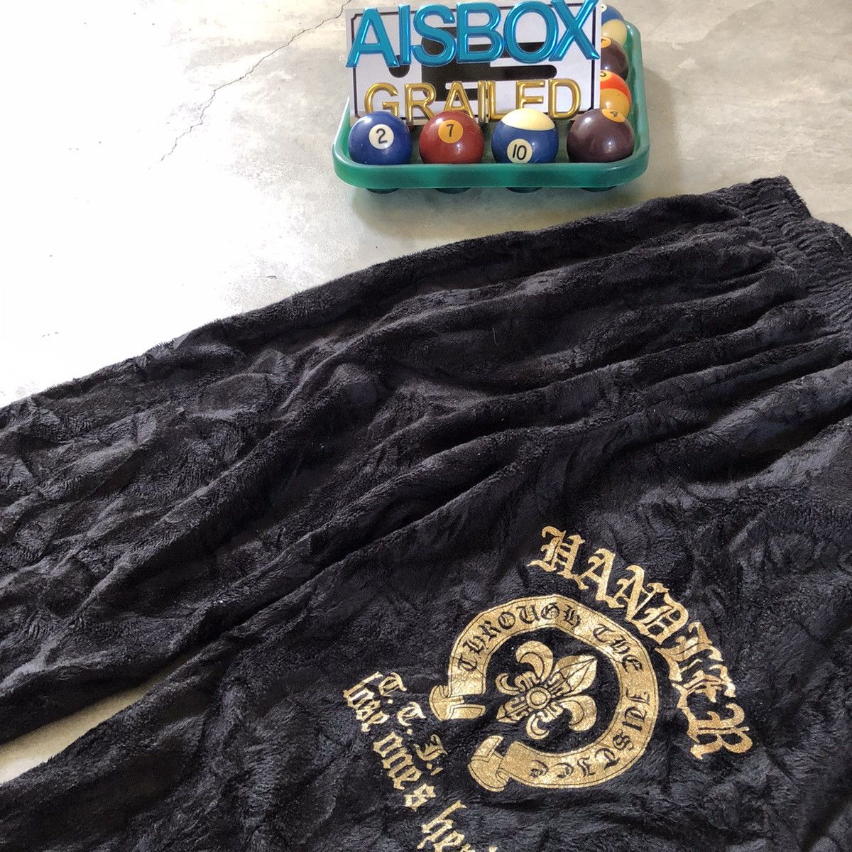 Japanese Brand Steal⚡️Japanese Jogger Pants Chrome Hearts Style Logo Size US 30 / EU 46 - 6 Thumbnail
