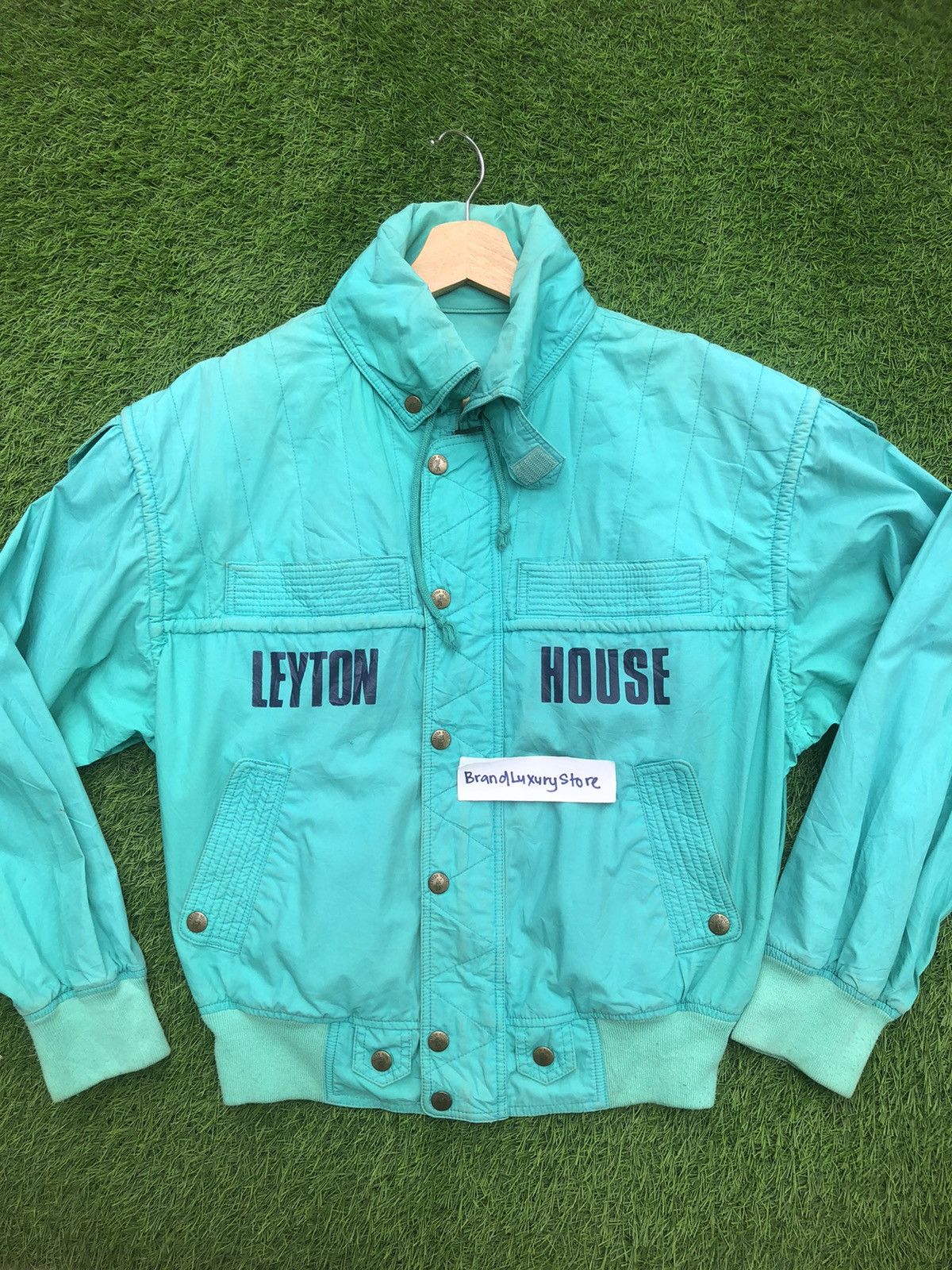 🔥LAST DROP🔥Vintage 80s LEYTON HOUSE Racing Team Jacket