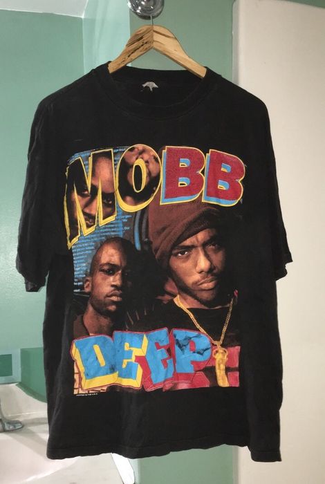 Vintage 90's Mobb Deep Survival Of The Fittest Rap Tee | Grailed