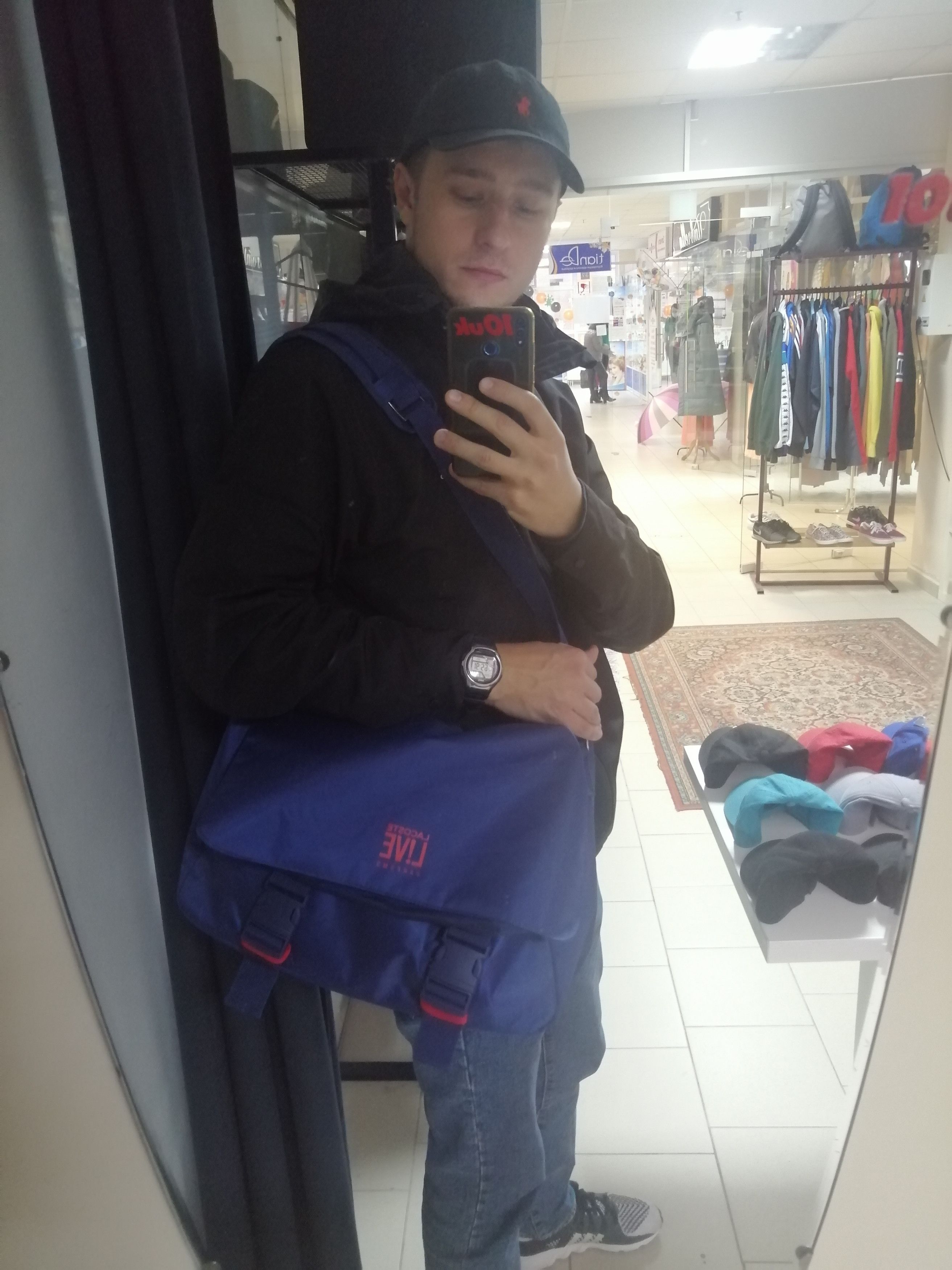 Japanese Brand × Lacoste Lacoste Live vintage messenger Size ONE SIZE - 10 Thumbnail