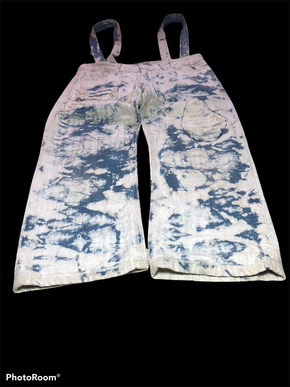 Bleach Goods × Japanese Brand RARE⚡️⚡️ Bleach Distressed Denim Size US 32 / EU 48 - 3 Thumbnail