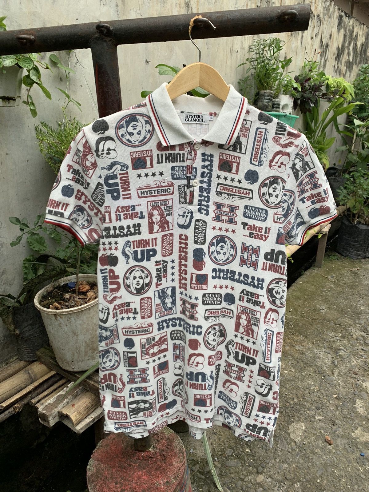 Hysteric Glamour Hysteric Glamour 'Too Drunk Too Fuck' Shirt | Grailed