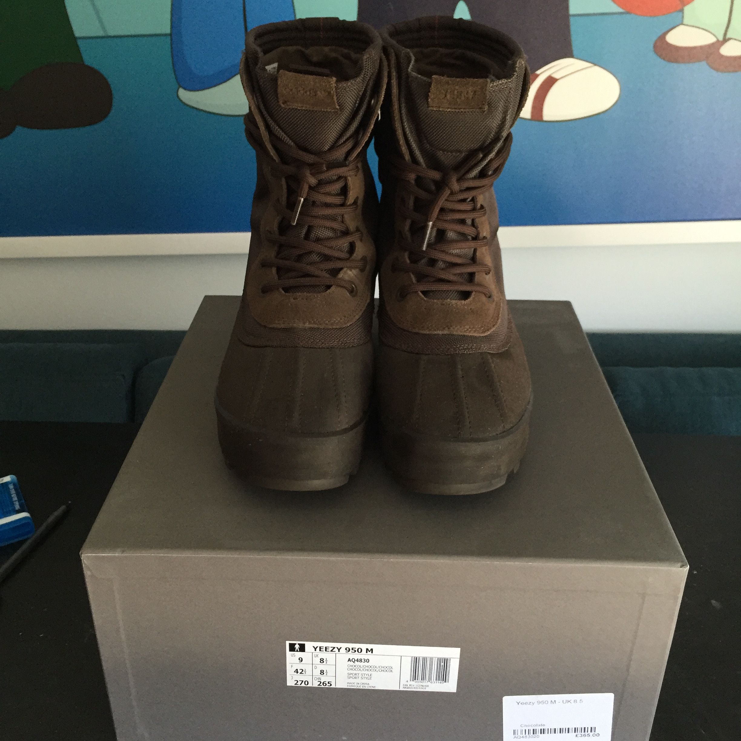 Adidas yeezy 950 boost chocolate 2018 best sale