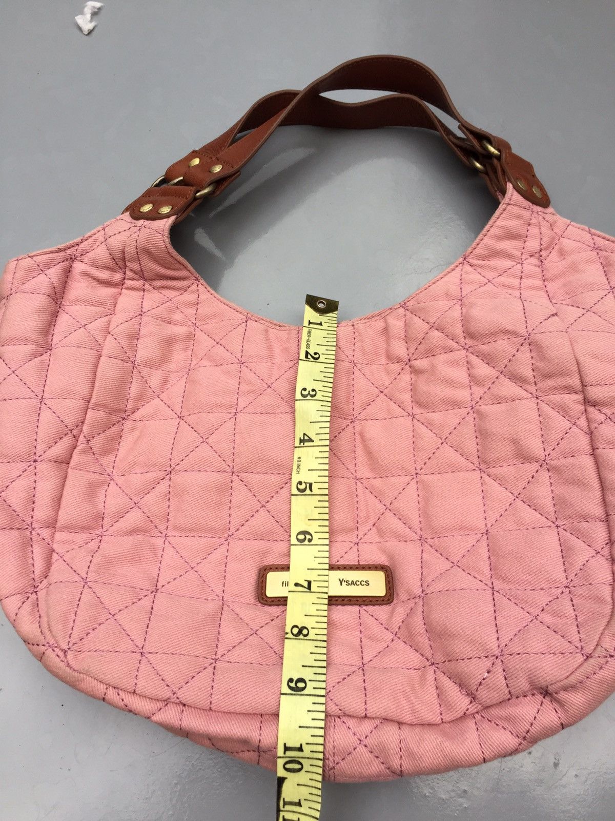 Yohji Yamamoto Yohji rose gold contra stitch tote bag Size ONE SIZE - 18 Thumbnail