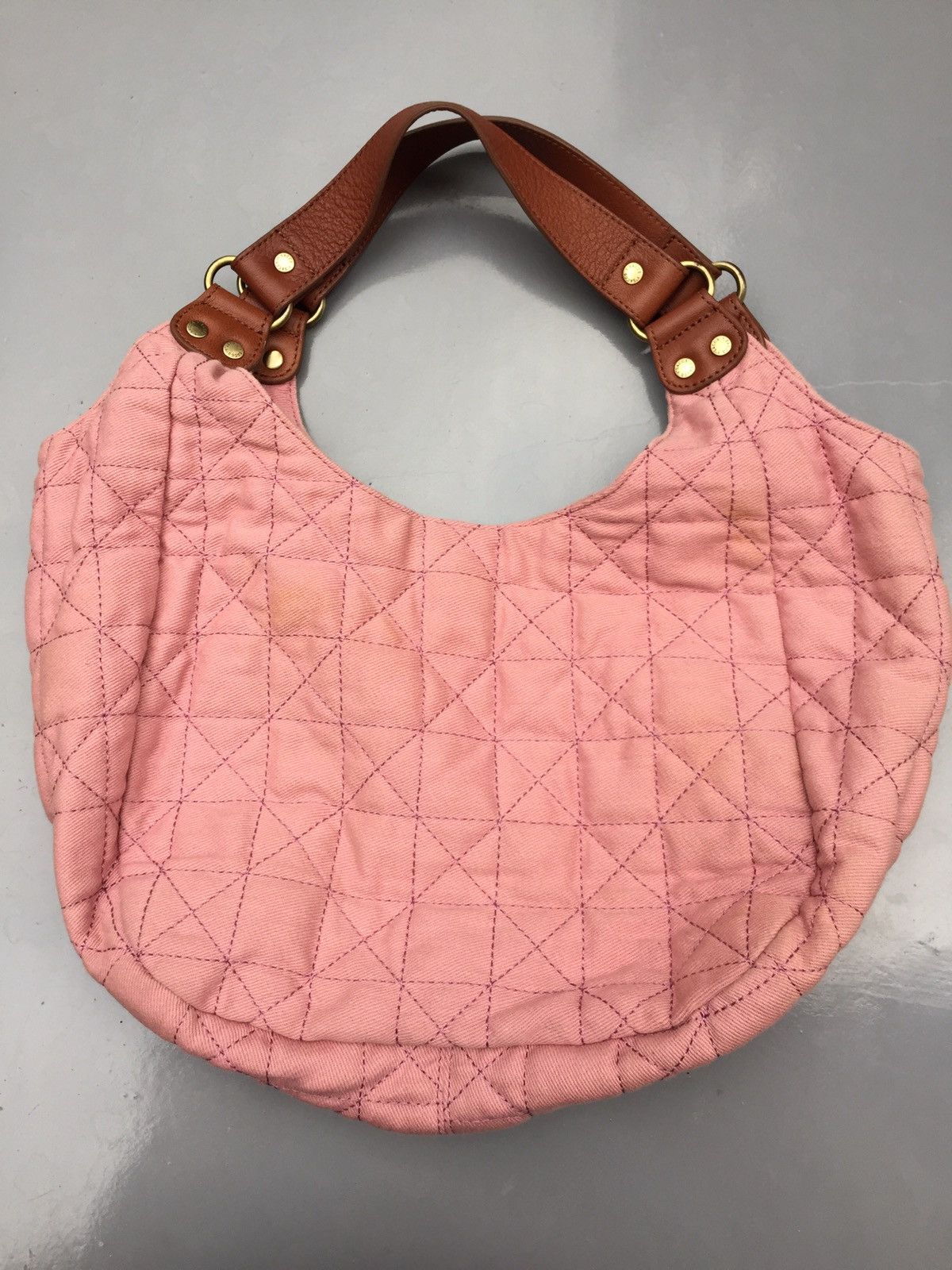 Yohji Yamamoto Yohji rose gold contra stitch tote bag Size ONE SIZE - 10 Thumbnail