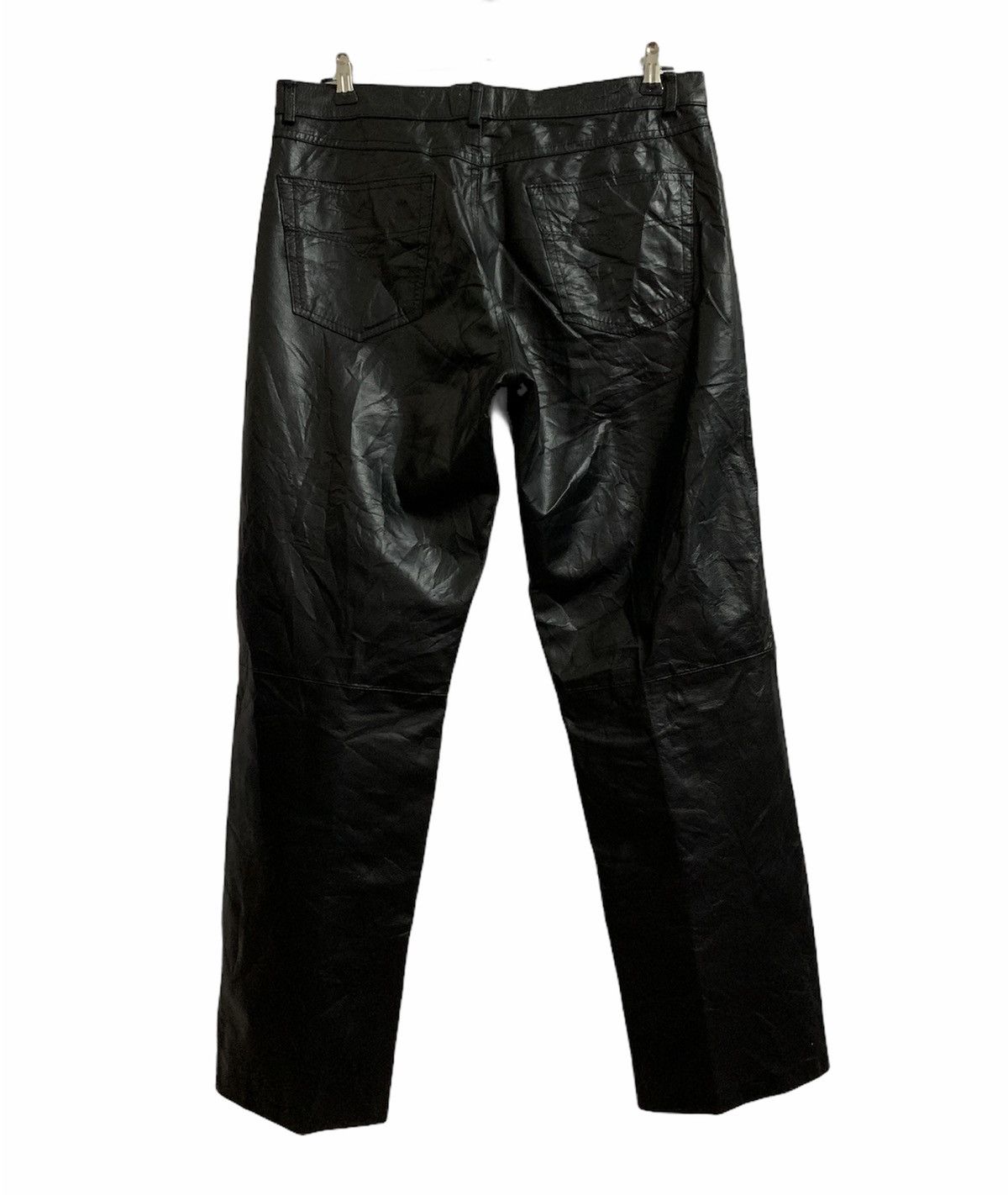 Genuine Leather × Versace × Versace Jeans Couture Versace Jeans Couture Leather Pants Size US 32 / EU 48 - 6 Thumbnail