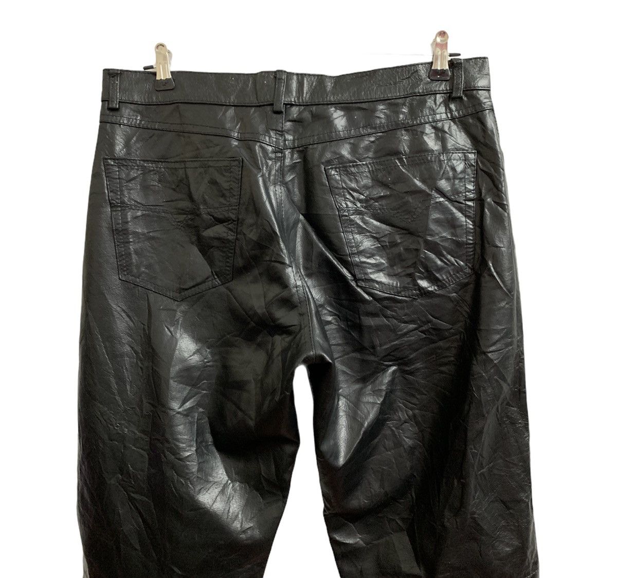 Genuine Leather × Versace × Versace Jeans Couture Versace Jeans Couture Leather Pants Size US 32 / EU 48 - 7 Thumbnail