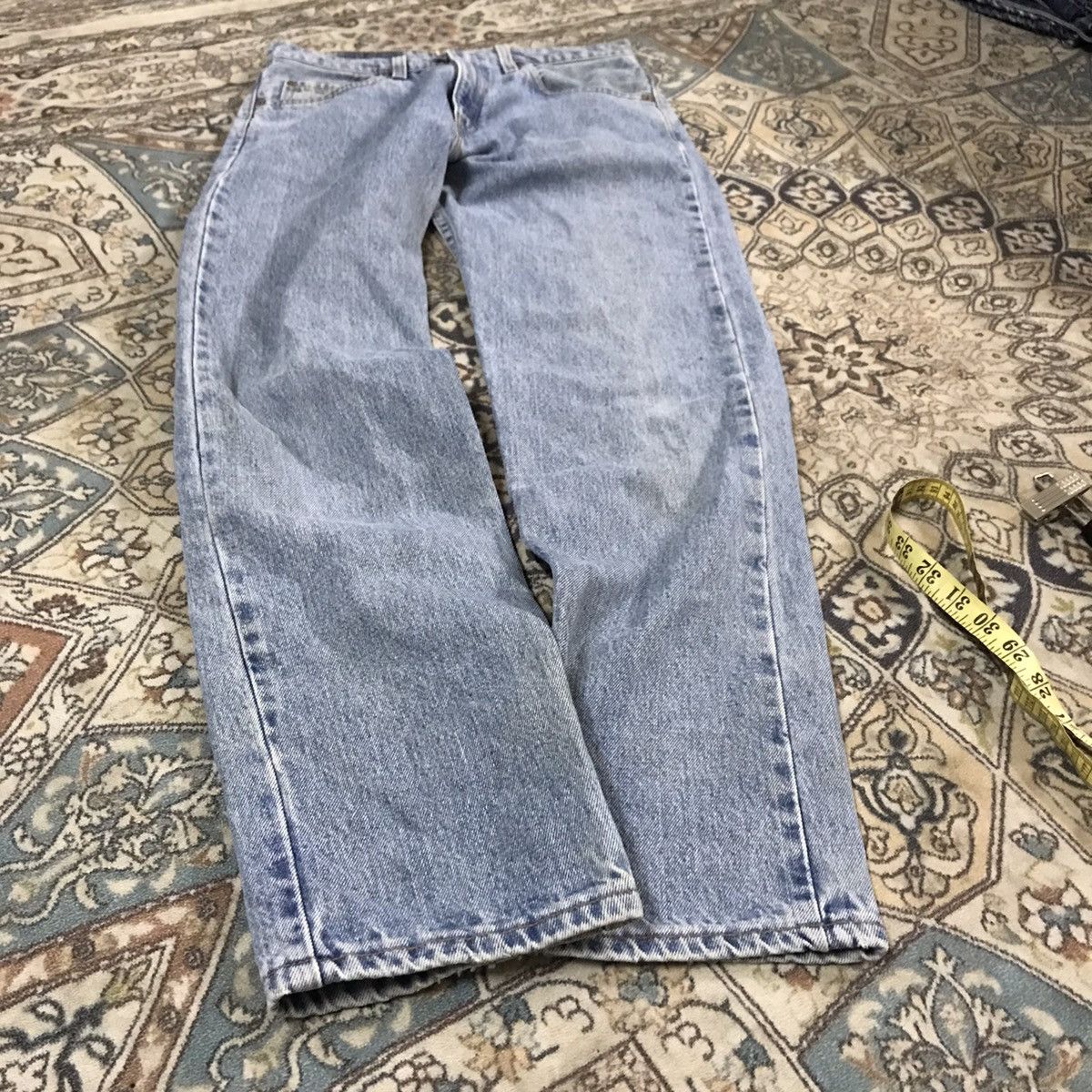 Levi's Vintage 90s Levis 555 'Guy Fit Straight Leg'Made in USA Size US 30 / EU 46 - 9 Thumbnail