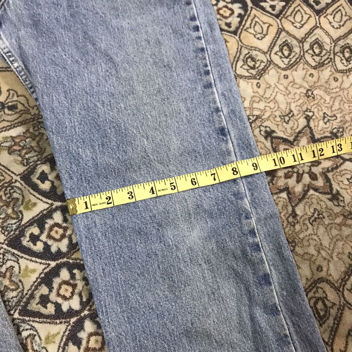 Levi's Vintage 90s Levis 555 'Guy Fit Straight Leg'Made in USA Size US 30 / EU 46 - 15 Thumbnail