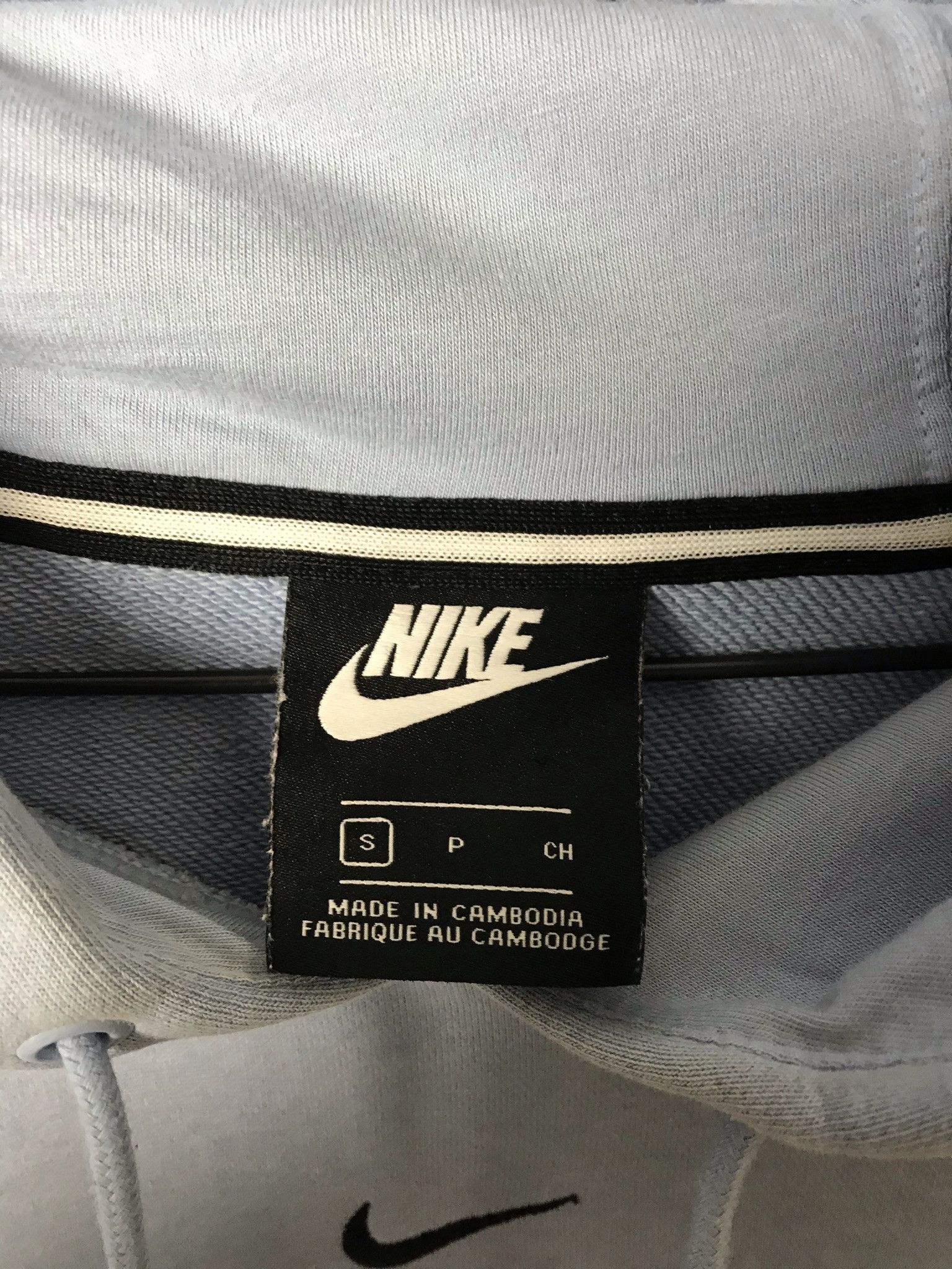 Nike Nike vintage hoodie center logo swoosh big logo Size US S / EU 44-46 / 1 - 3 Thumbnail