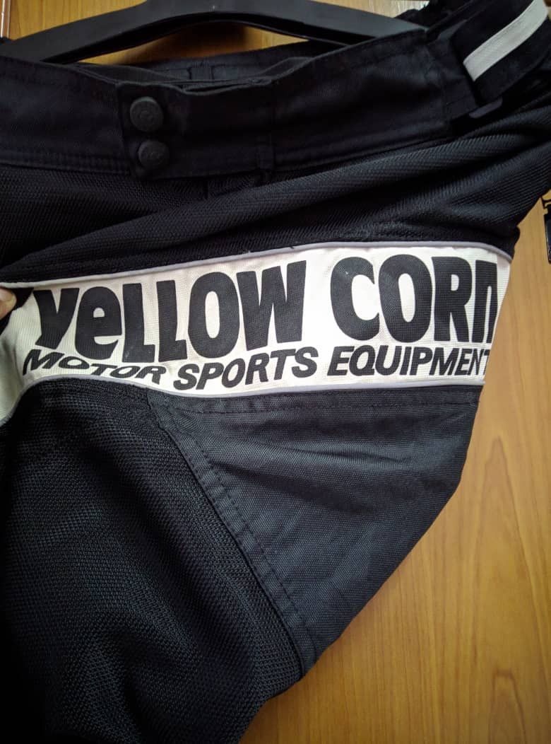 Sports Specialties YELLOW CORN MOTORSPORTS EQUIPMENT WATERPROOF PANTS. TS51-505 Size US 32 / EU 48 - 4 Thumbnail