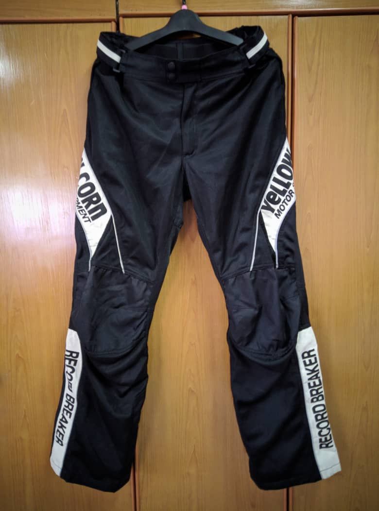 Sports Specialties YELLOW CORN MOTORSPORTS EQUIPMENT WATERPROOF PANTS. TS51-505 Size US 32 / EU 48 - 1 Thumbnail