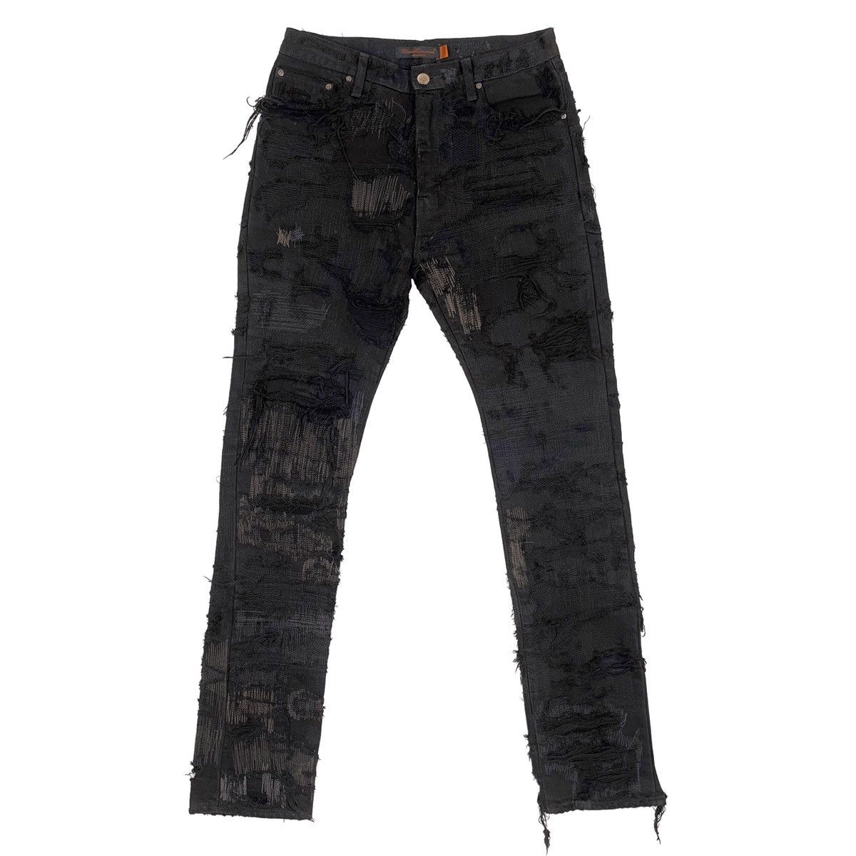 Undercover AW05 “Arts & Crafts” 85 Distressed Denim Size US 31 - 1 Thumbnail