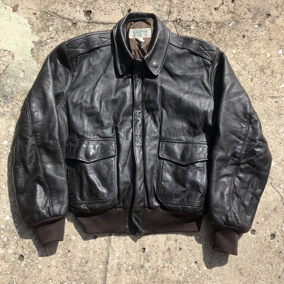 Ll bean flying tiger jacket outlet