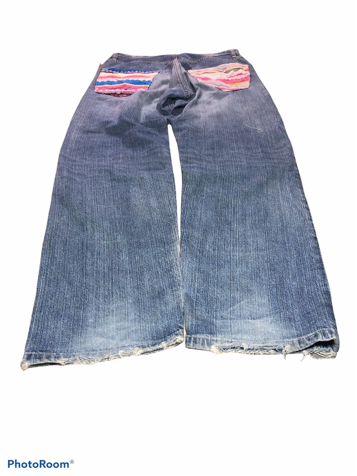 If Six Was Nine JAPANESSE BRAND DISTRESSED DENIM Size US 32 / EU 48 - 3 Thumbnail