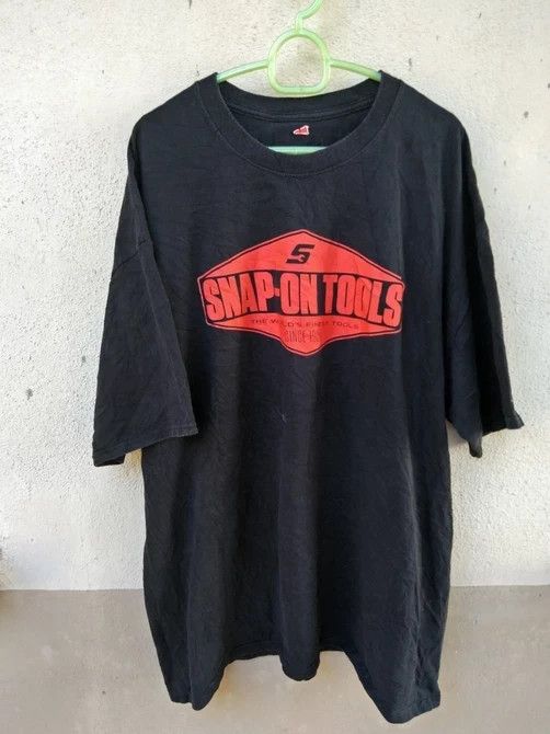 Band Tees 💥Vtg Snap On Motorsports Tool T Shirts Size US XL / EU 56 / 4 - 2 Thumbnail