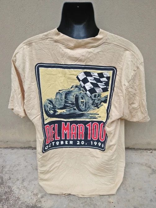 NASCAR Vtg Del Mar 100 October 1996 Motorsport Event Size US XL / EU 56 / 4 - 1 Thumbnail