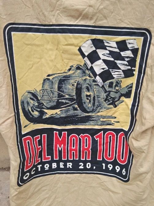 NASCAR Vtg Del Mar 100 October 1996 Motorsport Event Size US XL / EU 56 / 4 - 2 Thumbnail
