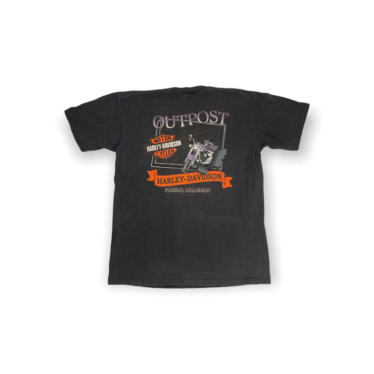 Harley Davidson × Vintage 90s Harley Davidson Live Where Legends Roam Tee Size US M / EU 48-50 / 2 - 2 Thumbnail