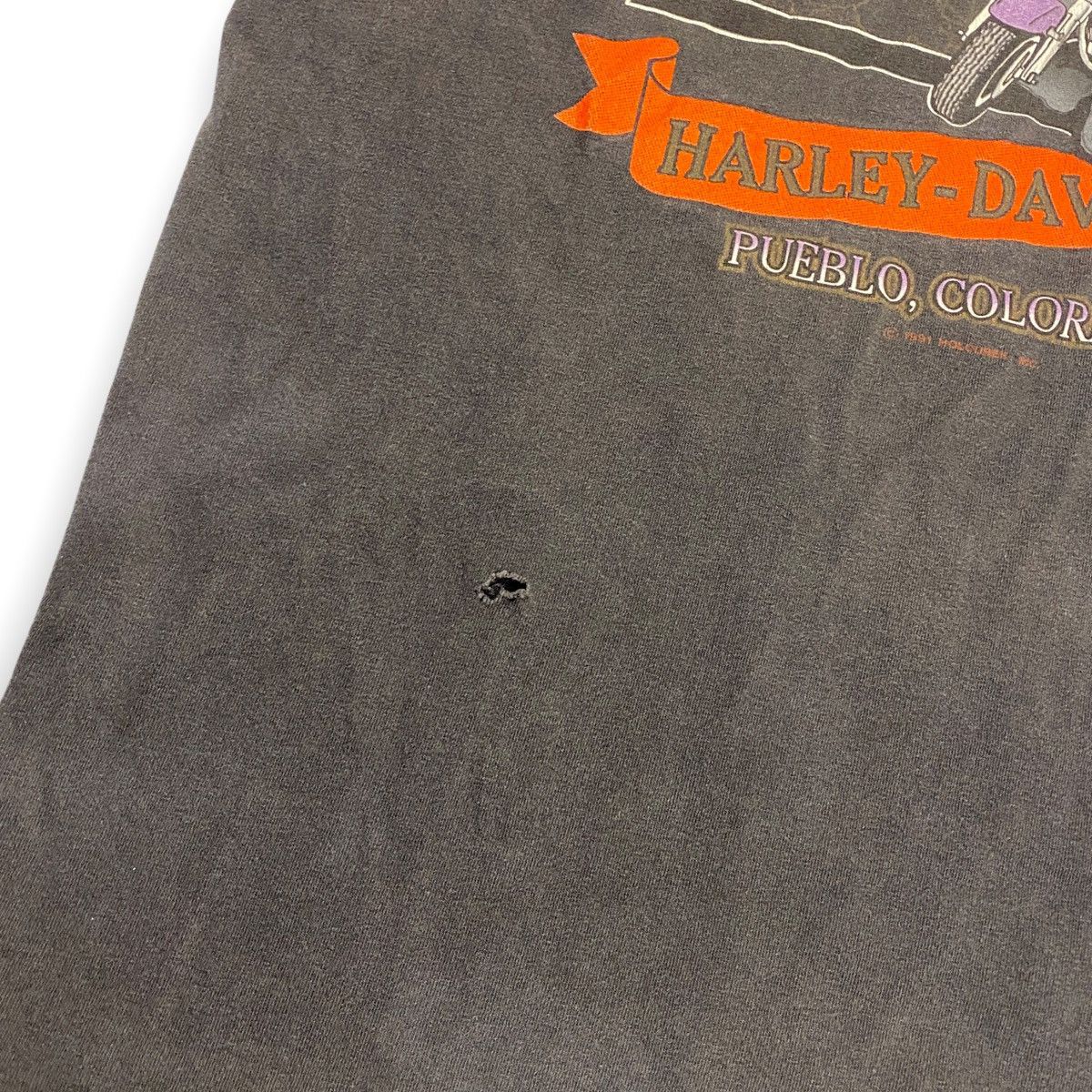 Harley Davidson × Vintage 90s Harley Davidson Live Where Legends Roam Tee Size US M / EU 48-50 / 2 - 7 Thumbnail