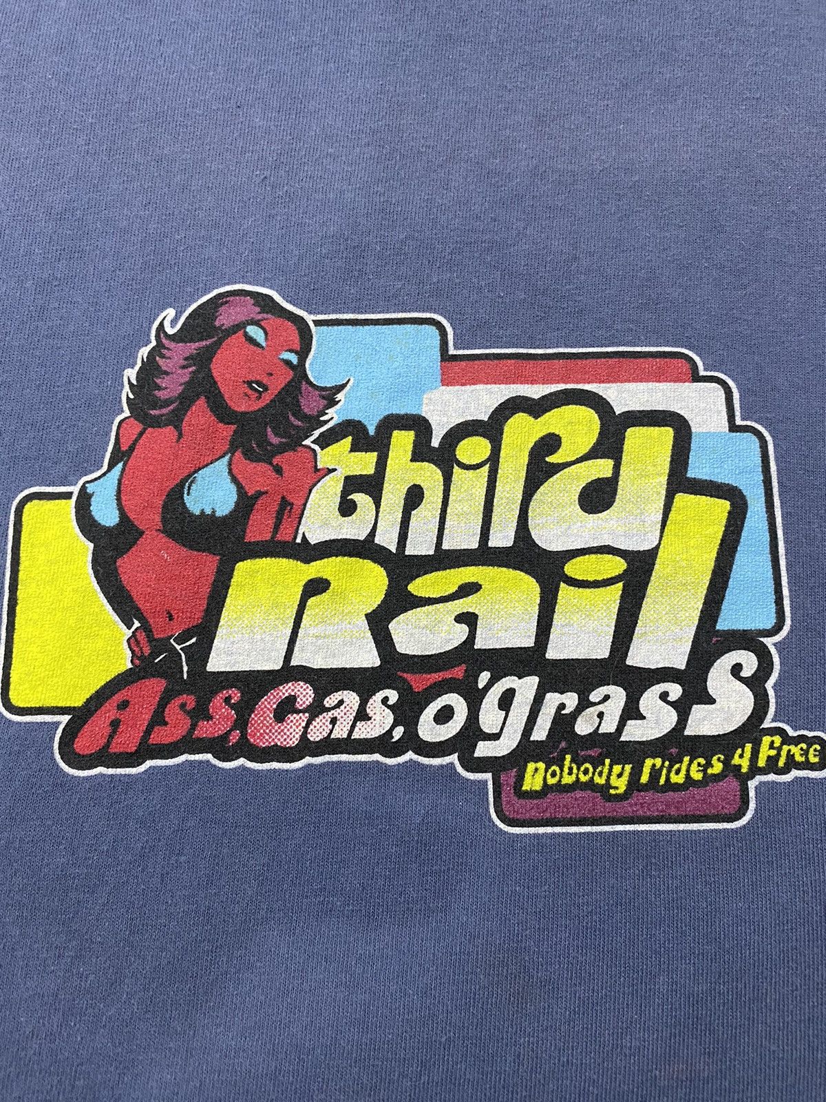 Girl Skateboards Vintage 90s 3rd Rail Brand Streetwear Skateboard T-shirt Size US M / EU 48-50 / 2 - 3 Thumbnail