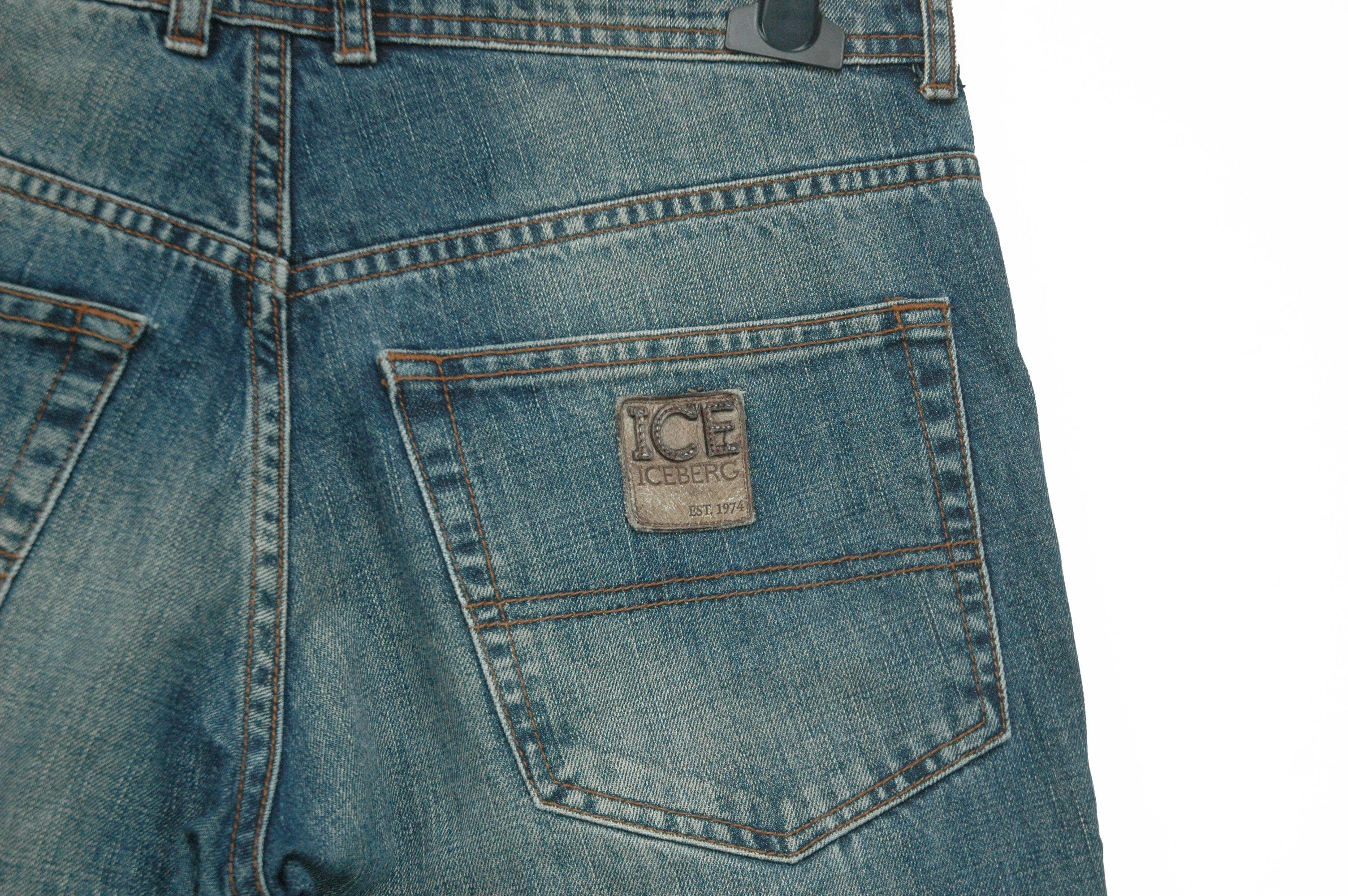 Iceberg Vintage IceBerg Wash Denim Jeans London Size US 31 - 3 Thumbnail
